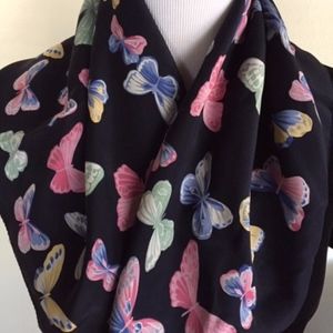 Butterfly scarf